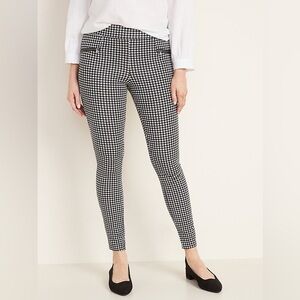 Old Navy sold out Stevie legging pants women’s size large houndstooth EUC